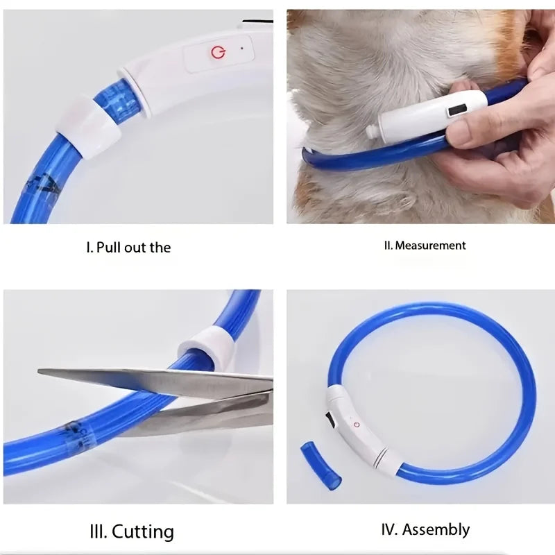 GlowSafe LED Dog Collar